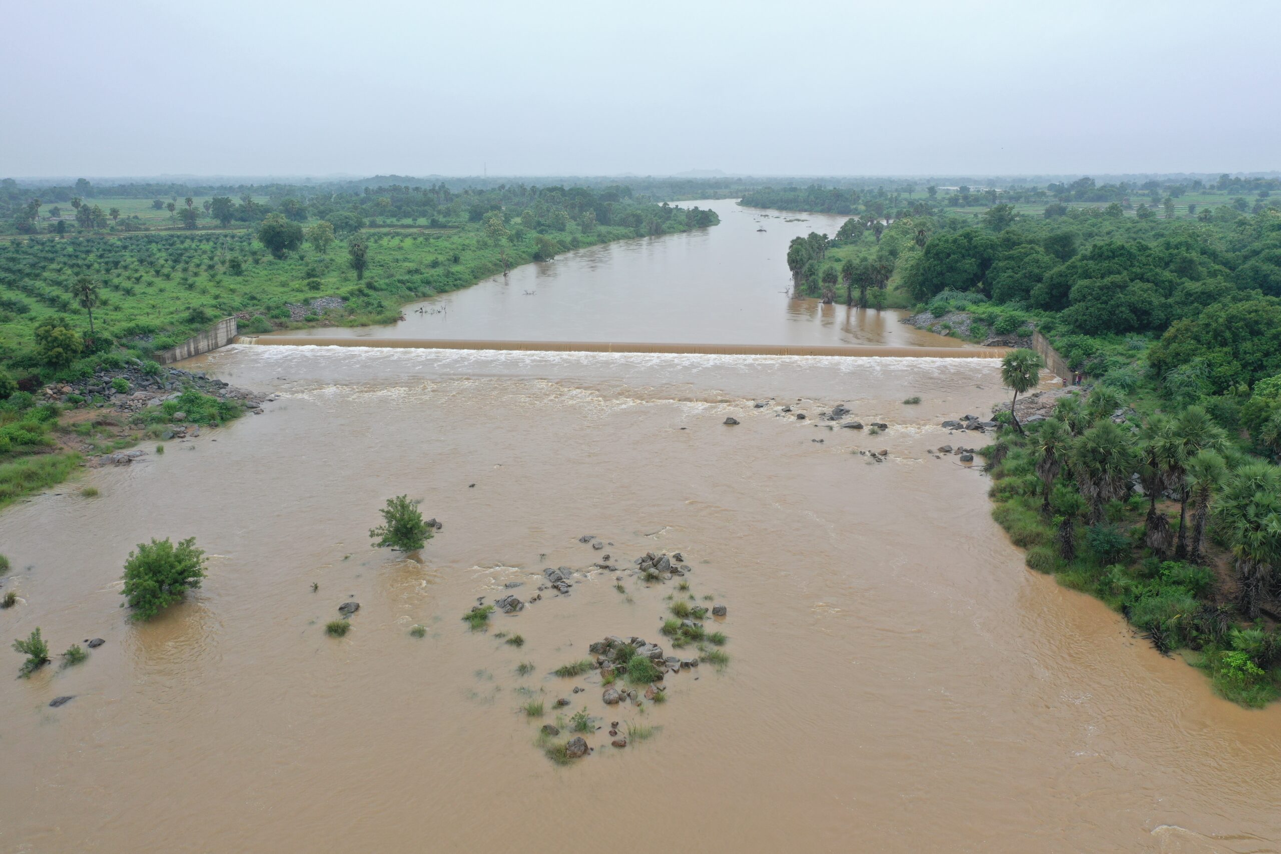 Check Dam on the Munneru River